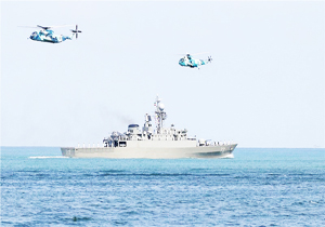 عودة سفن حربية ايرانية للبلاد في ختام زيارتها لباكو
