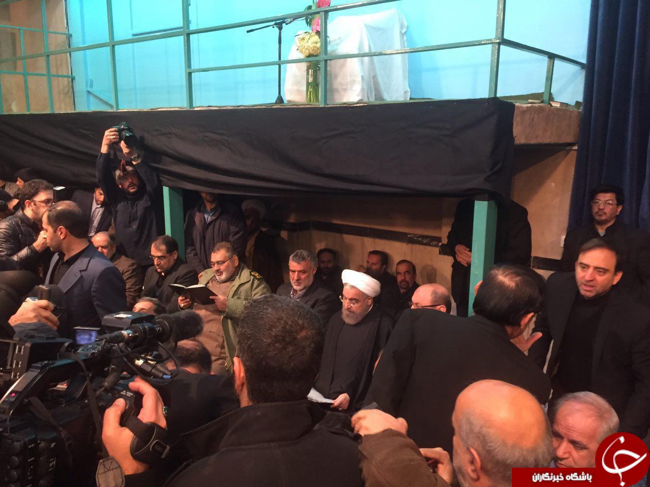بالصور... مراسم تشييع جثمان آية الله هاشمي رفسنجاني