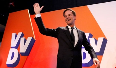 رئيس الوزراء الهولندي يتجه لفوز كبير على اليمين المتطرف