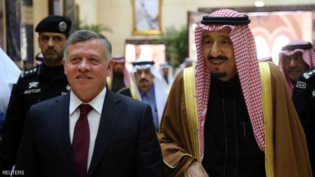 العاهل السعودي في زيارة رسمية للأردن
