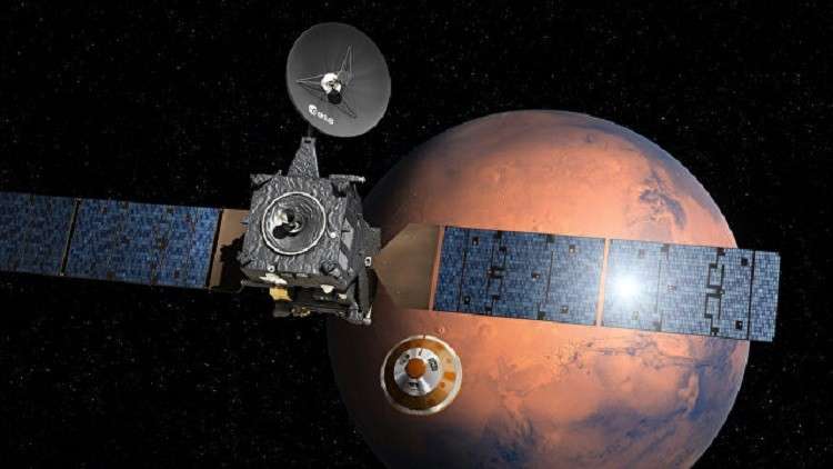 المسبار الروسي الأوروبي يبدأ البحث عن الحياة على المريخ