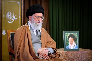 قائد الثورة الاسلامية يطلق شعار 