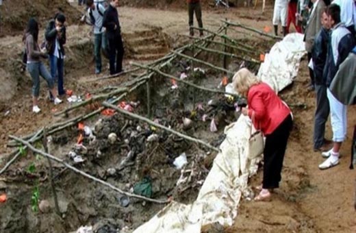 العثور على 35 جثة مدفونة قرب مدينة وادي الحجارة المكسيكية