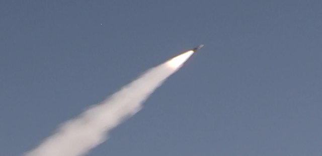 Iran successfully test fires home-made missile in air drill