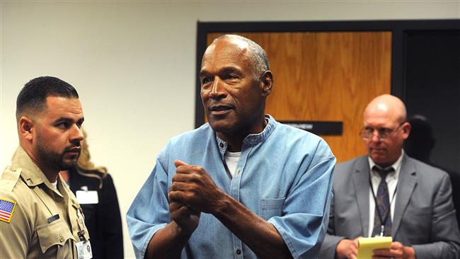 O.J. Simpson released on parole from Nevada jail after serving 9 years