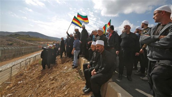 Syria's Golan Height protesters slam Israel’s support for al-Nusra