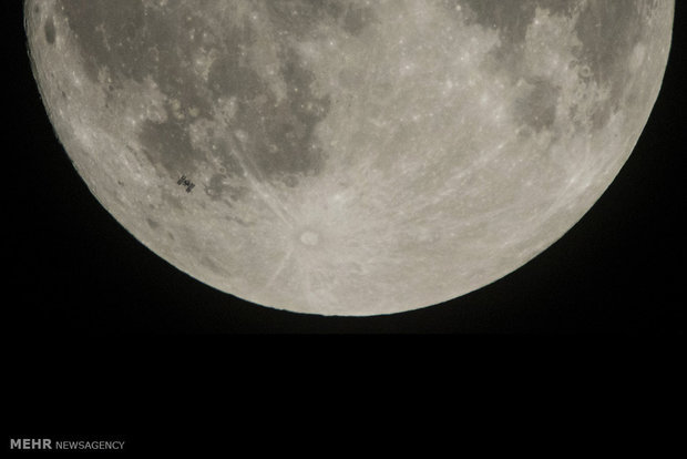 Complete moon in various parts of the country
