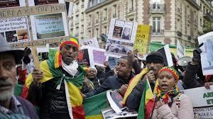 Nigeria’s Ethiopians protest abuse in Saudi Arabia