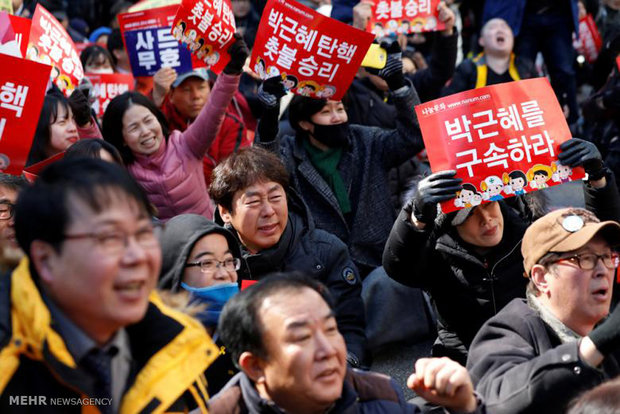 Protests in S. Korea after removing president from power