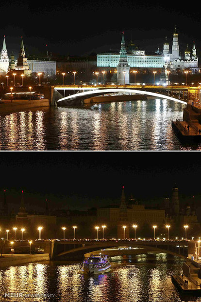 ‘Earth Hour’ in different parts of the world
