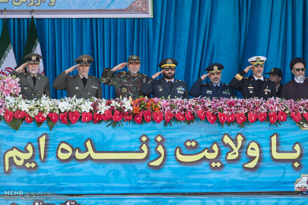 Armed Forces parade in Tehran