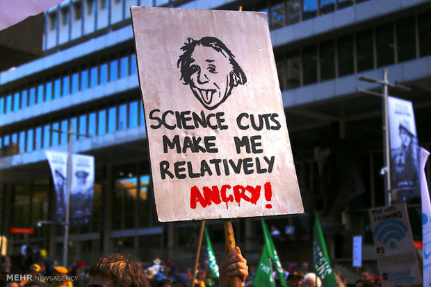Protest in US for science