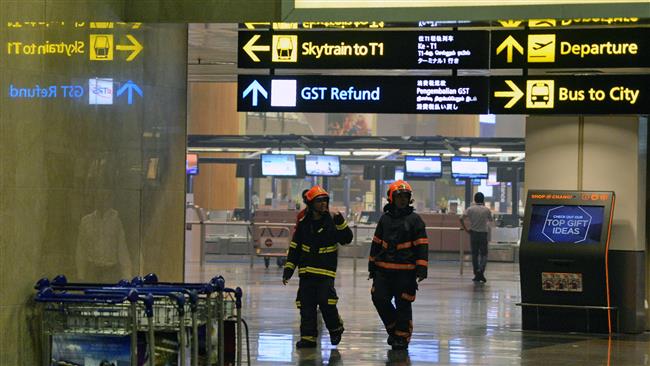 Fire at Singapore airport causes flight delays