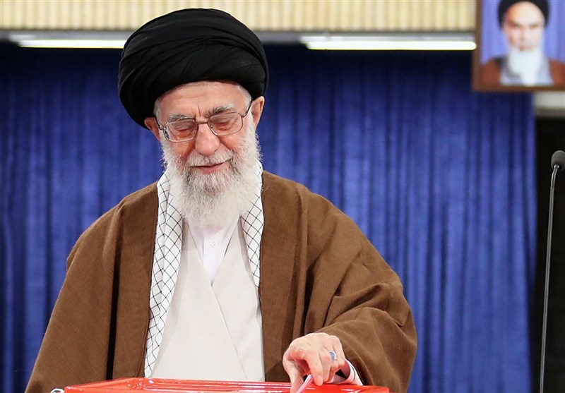 Ayatollah Khamenei votes in presidential election, urges presence with awareness