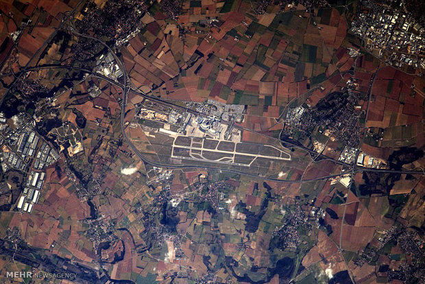 Satellite photos of world airports