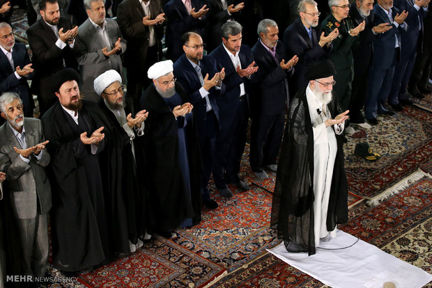 Eid al-Fitr prayer led by Ayatollah Khamenei in Tehran