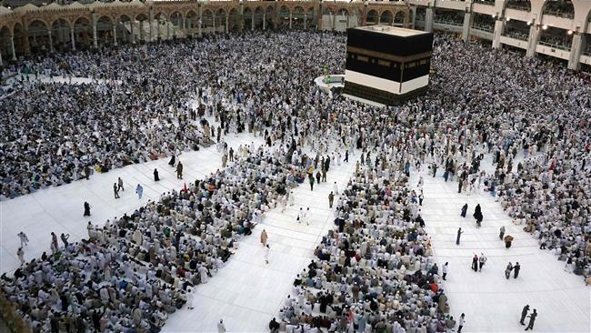 Millions of Muslim pilgrims performing annual Hajj rituals in Saudi Arabia