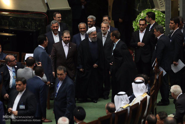 Rouhani’s swearing-in ceremony in pics