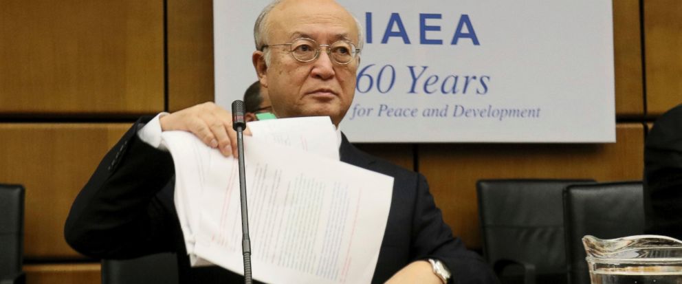 UN atomic chief says Iran meeting terms of nuclear deal