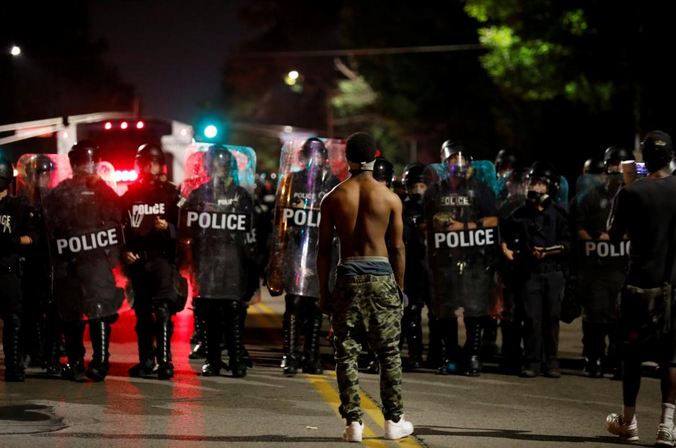 Protests Over Police-Shooting Verdict in St Louis Become Violent