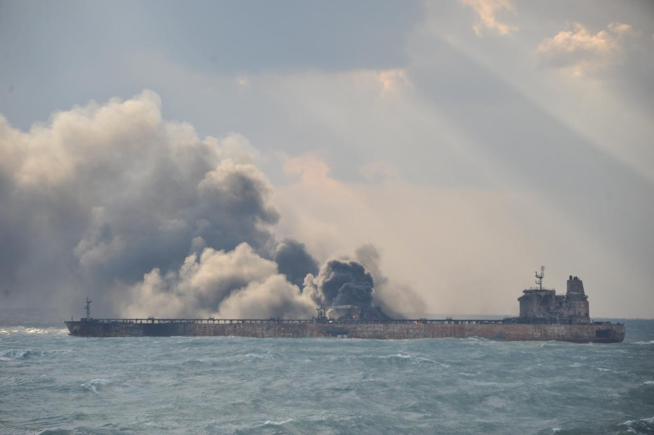 Iranian tanker blaze likely to be put out by Saturday