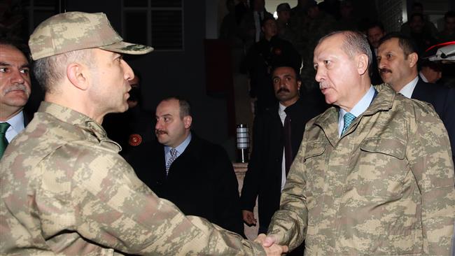 Erdogan: Syria offensive could expand as far as Iraq border