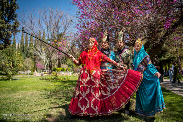 Shiraz’s Eram Garden in Nouruz
