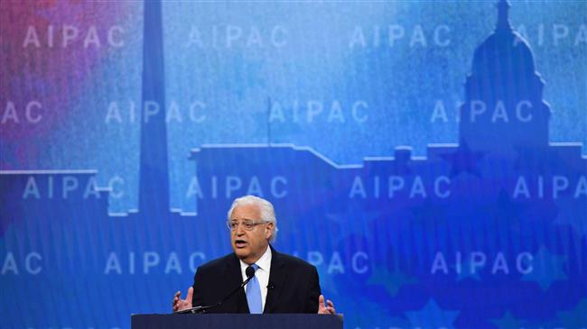 'Blasphemous' to suggest Israel is against peace: US envoy to Israel