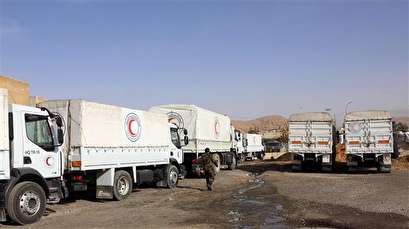 Aid convoy reaches militant-held Eastern Ghouta: ICRC