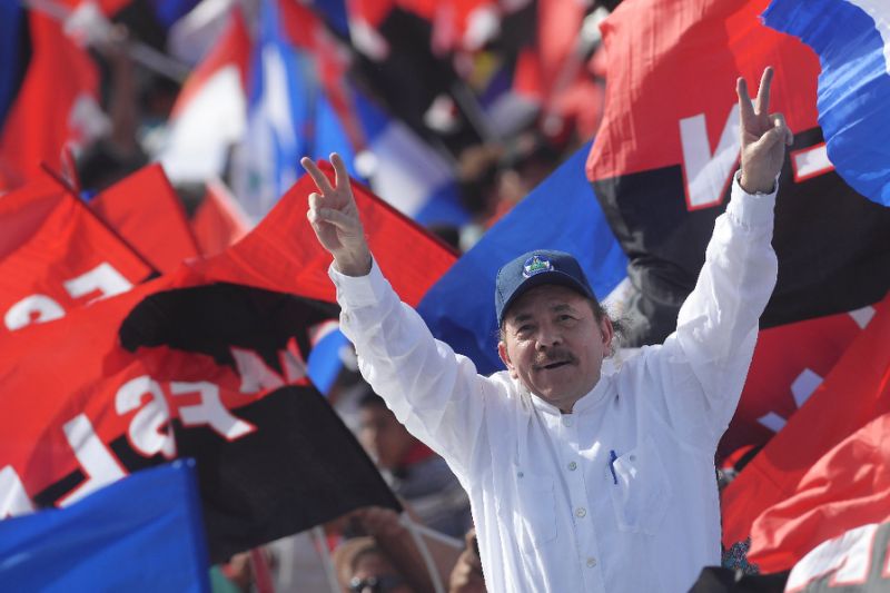 Nicaragua's Ortega refuses protest demands to step down