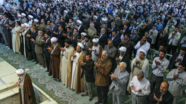 Iranians celebrate Eid al-Adha