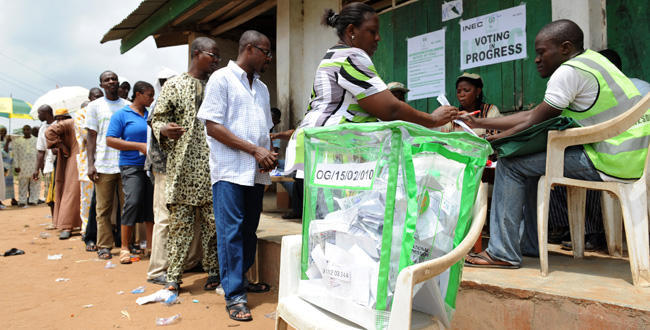 Nigerians vote for powerful governor posts amid some unrest