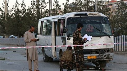 2 killed in TV bus bombing in Afghan capital
