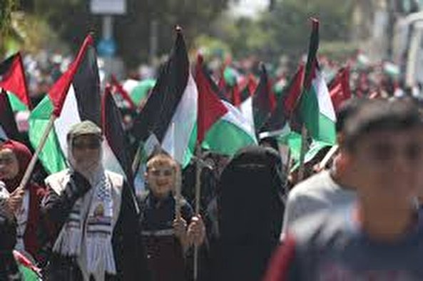 Gazans protest Israel’s annexation plan
