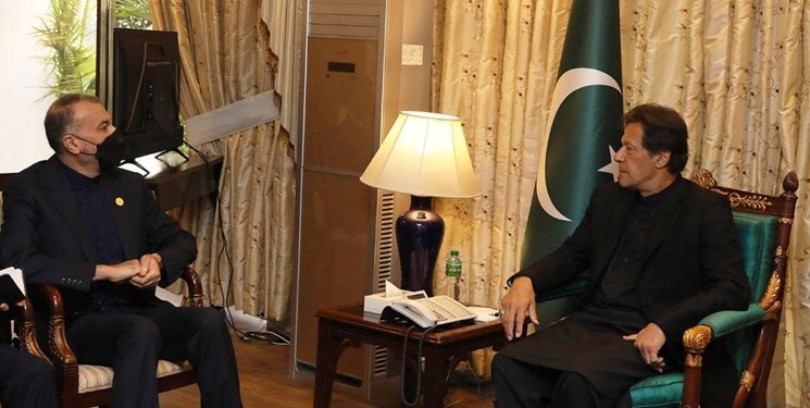 Amir-Abdollahian met with Imran Khan
