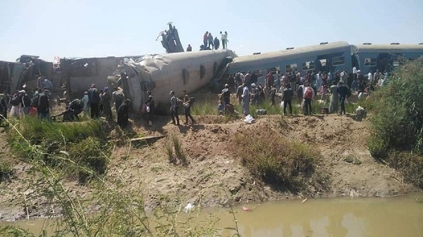 At Least 32 Dead, 66 Injured in Train Collision in Sohag, Egypt