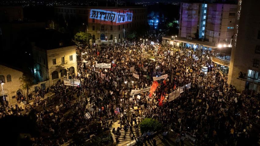 Anti-Netanyahu protests renewed after nearly three weeks