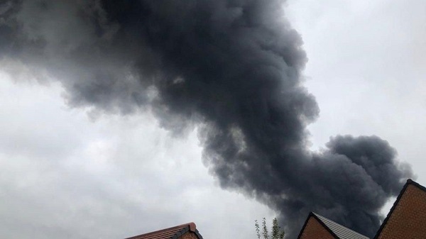 Explosions reported at scene of Leamington Spa fire