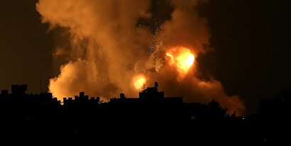 Intense attacks by Saudi coalition fighters on the Yemeni capital