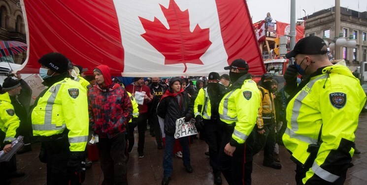 Gharibabadi Criticized Canada for Using LRADs against Protestors