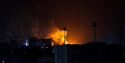 Heavy bombing of the Yemeni capital by Saudi coalition fighters