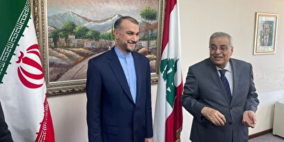 Phone conversation between Amir-Abdollahian and his Lebanese counterpart