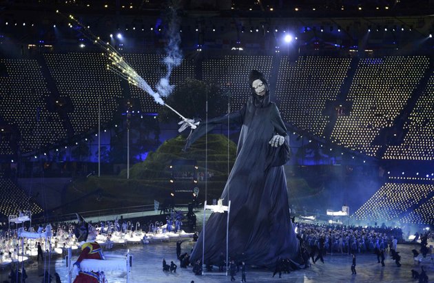 تصاویر و عکسهای افتتاحیه المپیک 2012 لندن