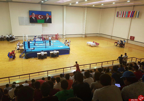 حضور ورزشکاران گلستان در تورنمنت بین المللی آذربایجان