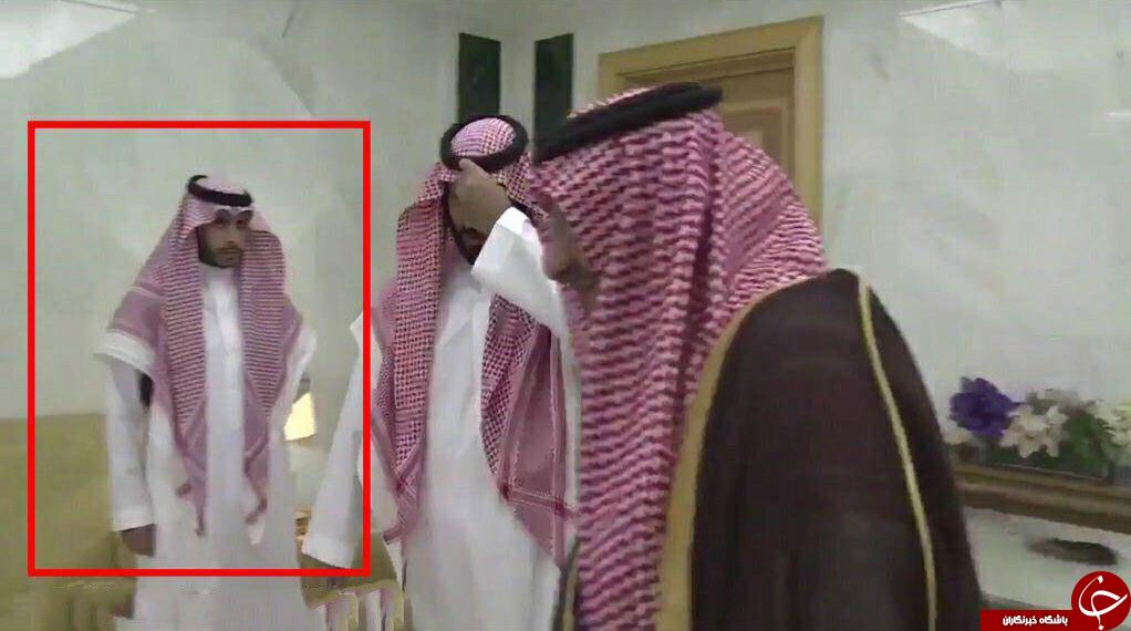 حرکت عجیب محافظ مسلح هنگام بیعت دو ولیعهد سعودی