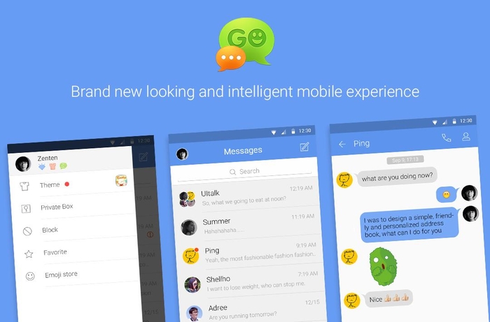 دانلود GO SMS Pro 7.30؛ مدیریت حرفه ای پیامک ها