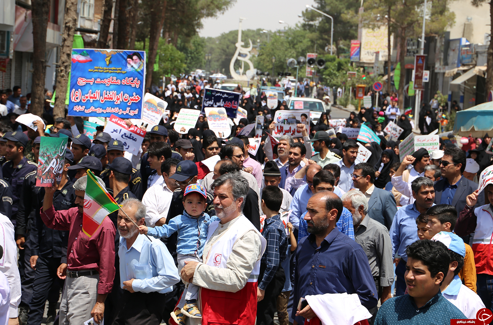 راهپیمایی روز قدس در شهرهای خراسان رضوی به روایت تصویر