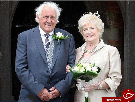 ازدواج بعد از 40 سال اصرار! +عکس