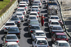 ترافیک سنگین بازگشت مسافران نوروزی