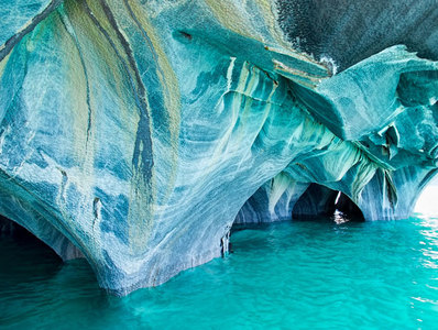  غارهای مرمری، شیلی